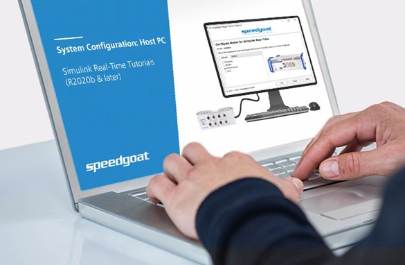 How to Configure a Speedgoat Test System for Simulink Real-Time