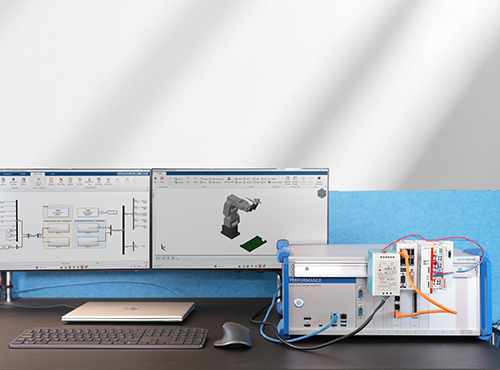 Reference Example: Virtual Commissioning of a Precision Robotics System