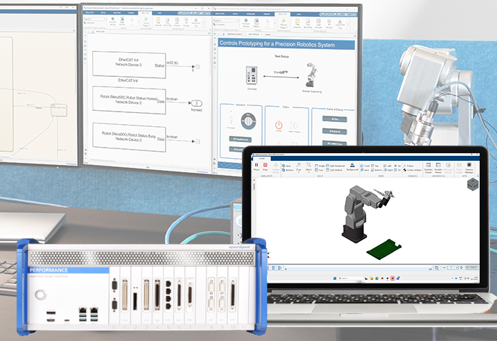 Controls Prototyping for a Precision Robotics System